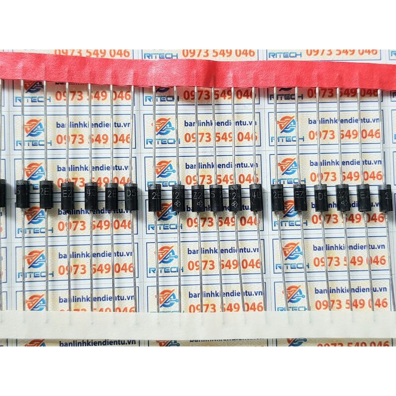 Combo 20 con 2EZ24D5 DIODE ZENER 24V 2W DO-41