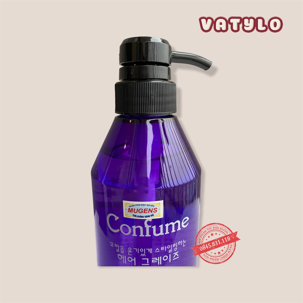 Gel giữ nếp tạo kiểu cho tóc xoăn Confume 400ML Hàn Quốc [ Hàng Chính Hãng ] CT21