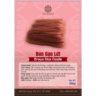 Bún gạo lứt đỏ gói 500g