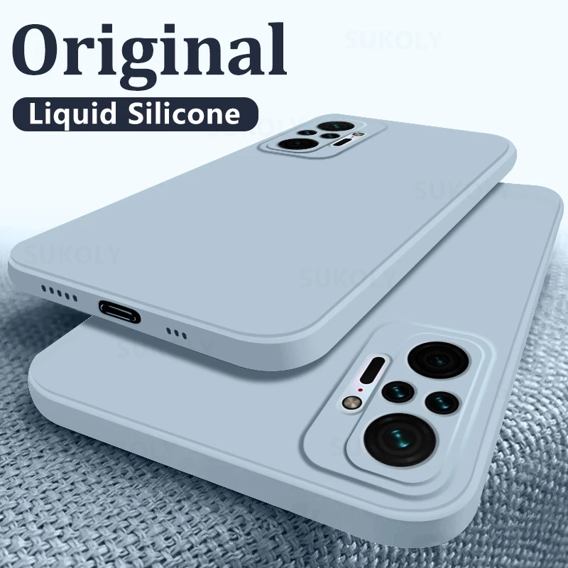 Ốp lưng chất liệu mịn che camera viền vuông ốp Xiaomi POCO F5 F4 F3 M4 M3 X3 GT NFC F2 Pro 4G 5G 2022