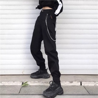 [ORDER] Quần jogger kèm dây xích