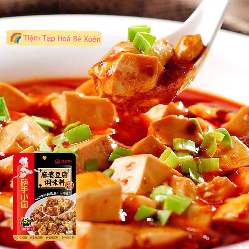Đậu Phụ Sốt Tứ Xuyên Gia Vị Ẩm Thực Trung Hoa