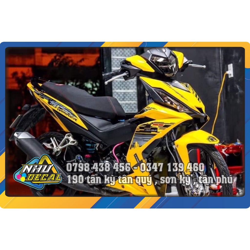 Tem Rời Winner xe vàng tem city edition