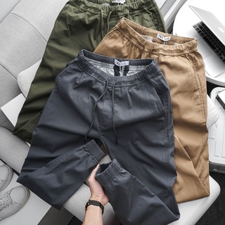 Quần Jogger kaki nam thể thao, vải kaki co giãn chất vải đẹp full màu