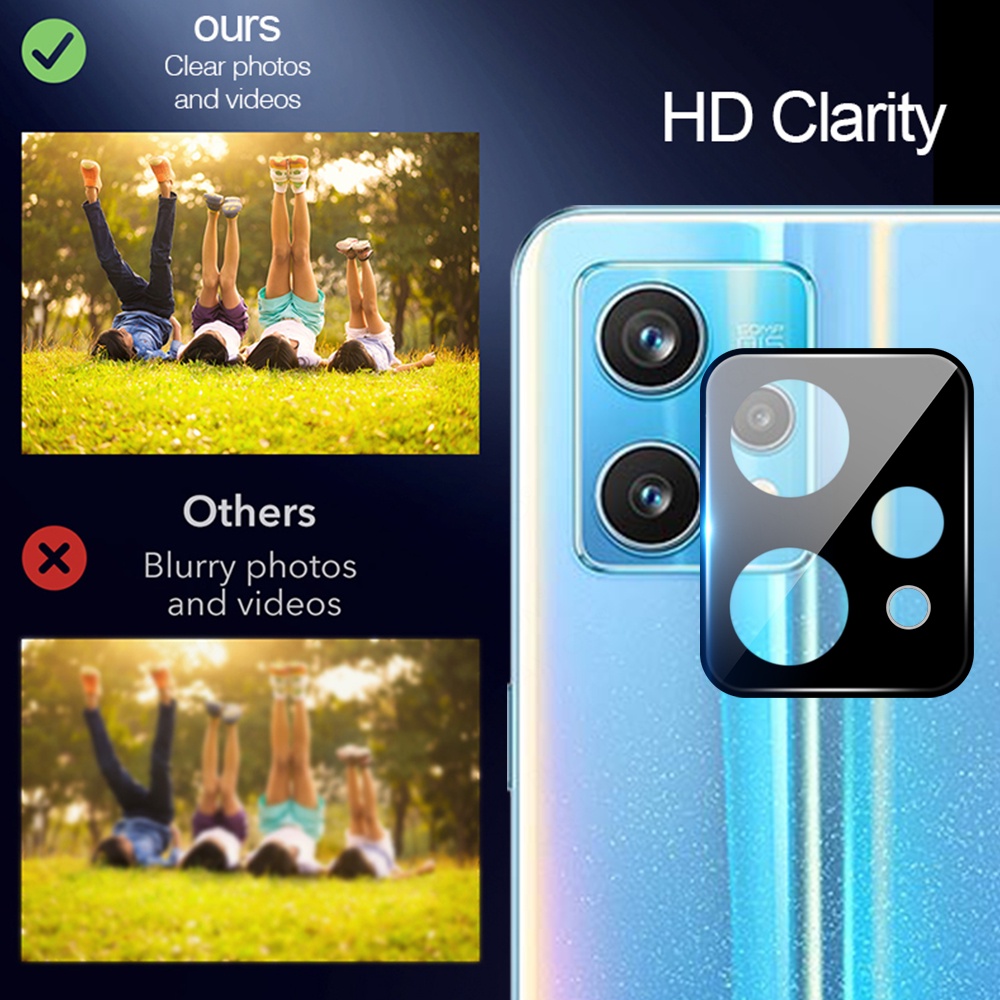 Ốp Điện Thoại Kính Cường Lực 3D Bảo Vệ Camera Cho Realme 9i 9 Pro 9Ptro+ 9 4G 5G 9Pro 4G 5G