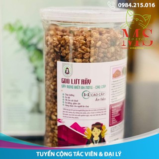 [Hữu cơ organic] Gạo lứt sấy rong biển ăn liền cho người theo chế độ thực dưỡng, giảm cân Bh.nong, hộp 200 gam