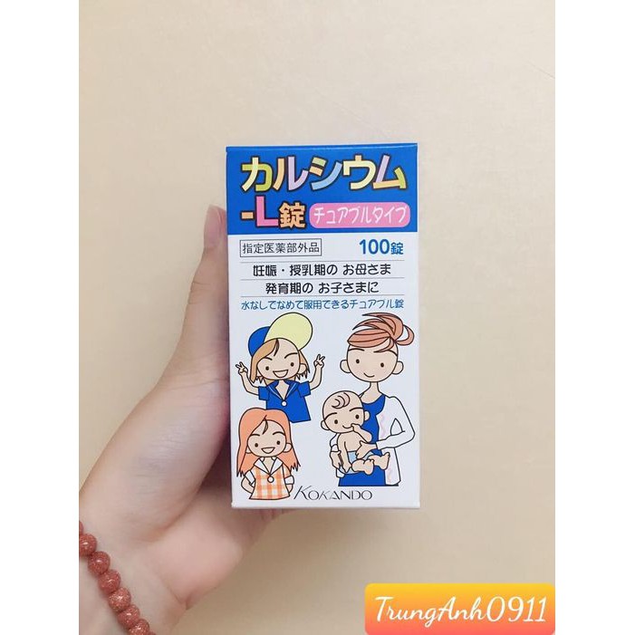 Kẹo canxi sữa chua Kokando Nhật Bản