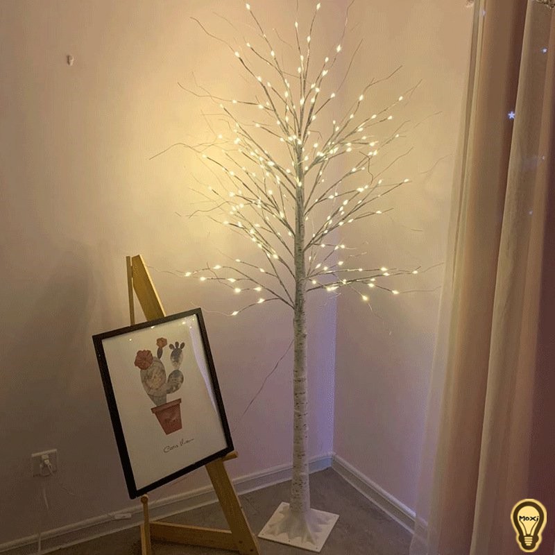 [ HÀNG SẮN 1m8 ] Đèn LED Trang Trí Hình Cây Phong Cách Tây, Nội Thất, Sảnh Khách Sạn, Nhà Hàng, Sân Vườn, làm đèn DECOR.