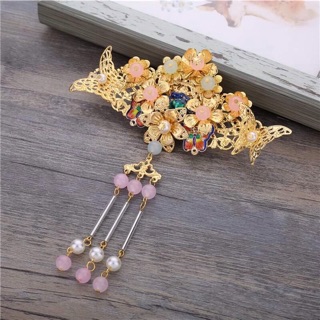Bộ trâm cổ trang đính hạt