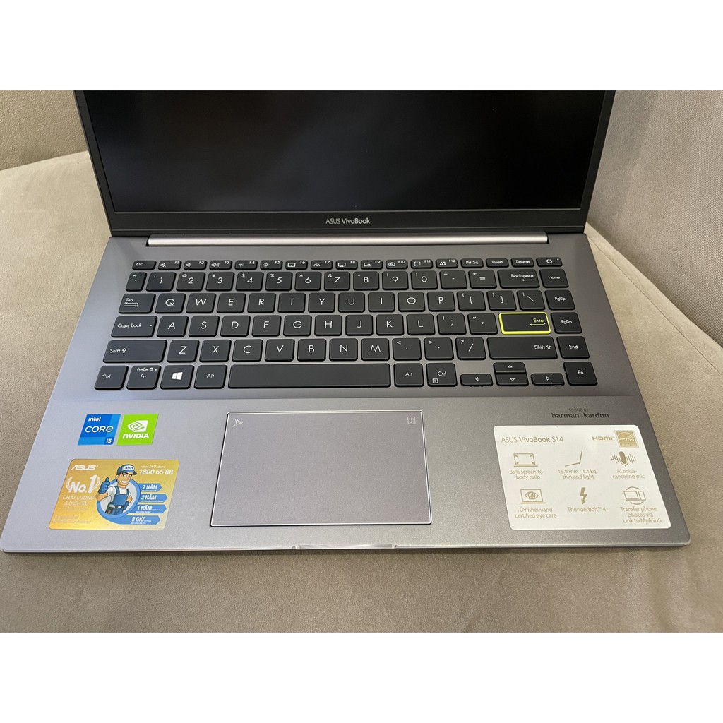 Máy tính Laptop ASUS VivoBook S433EQ-EB045T/ Core i5-1135G7/ Ram 8GB/ SSD 512GB/ Card Fullbox