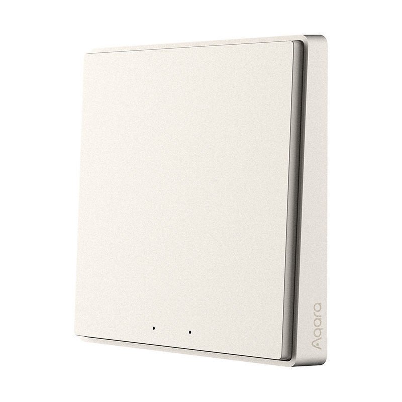 Mặt nạ màu xám/vàng thay thế công tắc Aqara D1 - Kích thước chuẩn 86x86mm