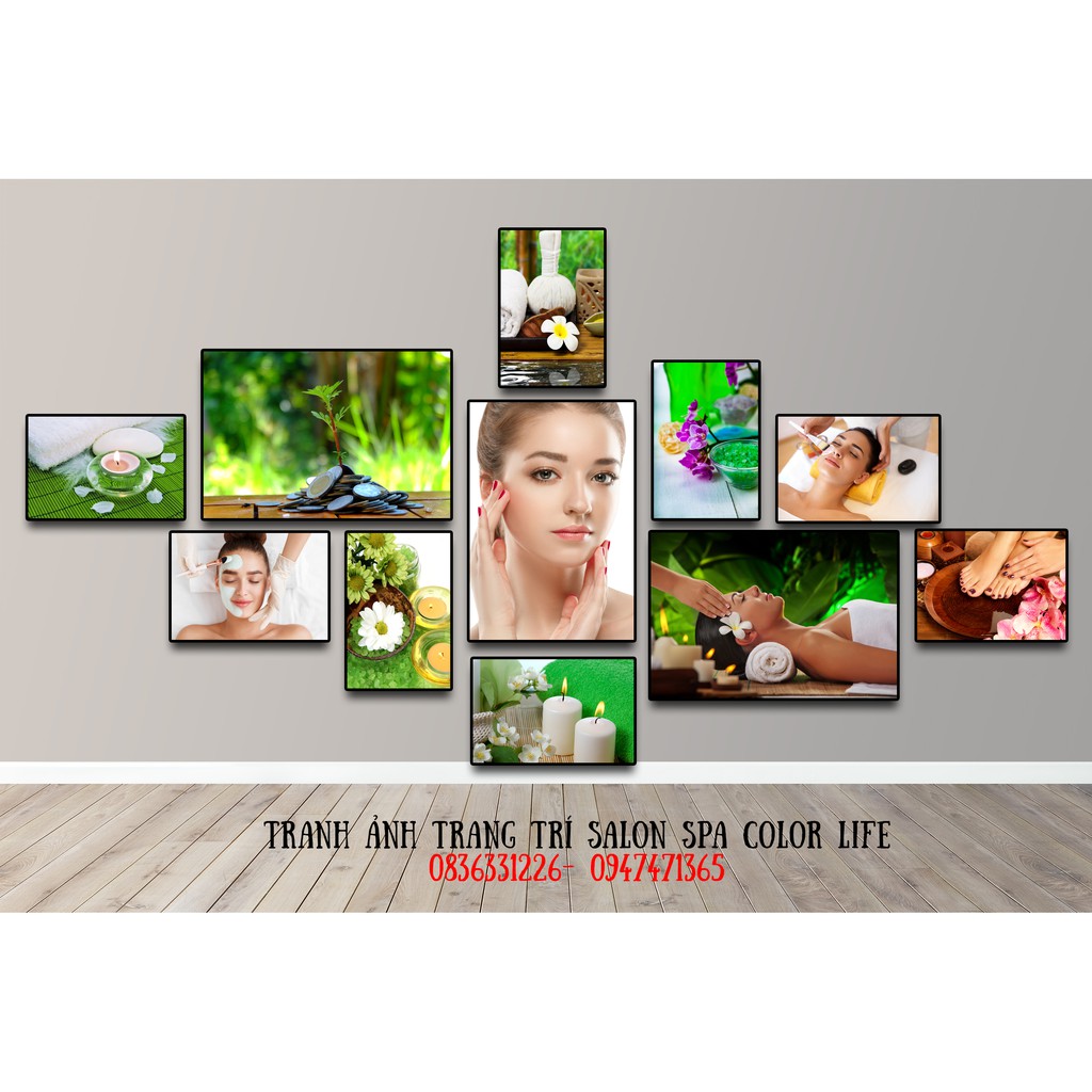 TRANH SPA DÁN TƯỜNG FOMEX TRANG TRÍ DECOR ĐẸP GIÁ RẺ TSPA01 | BigBuy360 - bigbuy360.vn