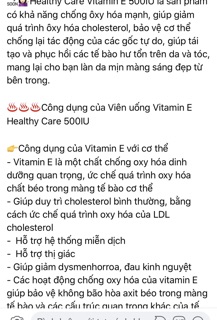 Hộp đựng Vitamin E hàng Úc