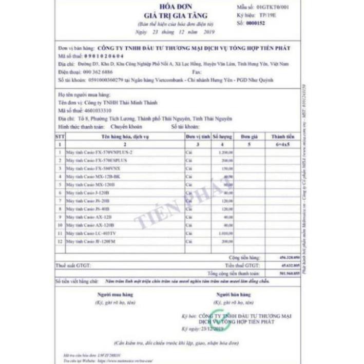 Máy Tính FX- 570 VN Plus- Made In Thái Lan Phiên Bản Mới Siêu Bền