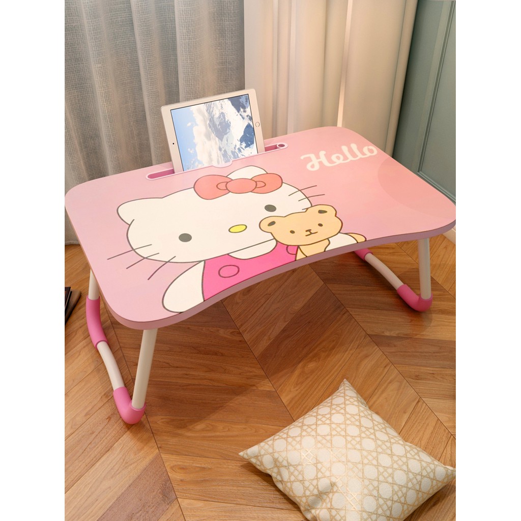 Bàn gỗ chân gấp Hello Kitty KT095 | BigBuy360 - bigbuy360.vn