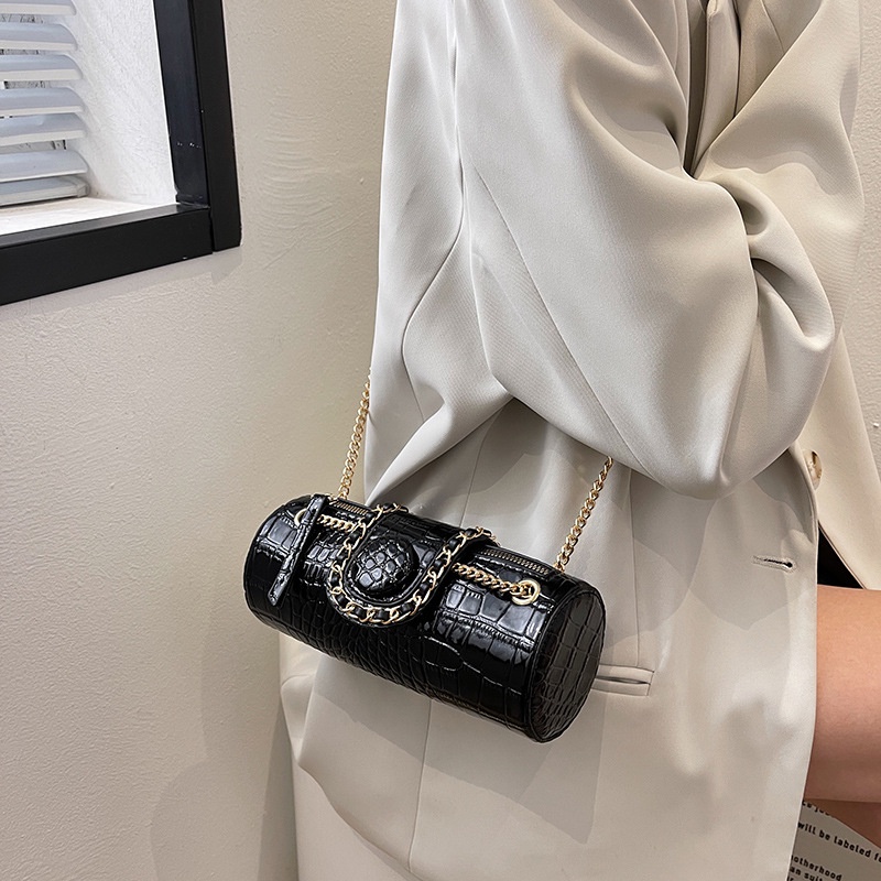 Túi Đeo Chéo Họa Tiết Da Cá Sấu Thời Trang Phương Tây Cho Nữ 2022