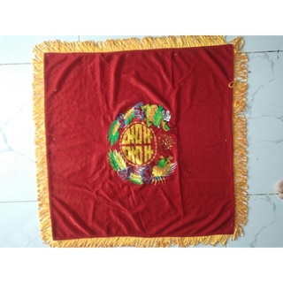 Khăn nhung, khăn ren đậy quả