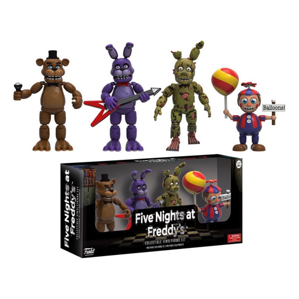 1 Bộ Đồ Chơi Lắp Ráp Mô Hình Nhân Vật Trong Five Night At Freddy Fnaf Dễ Thương
