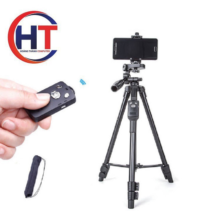 Gậy chụp ảnh tripods - Chân Máy Ảnh Yungteng 3388, Giá Đỡ Bluetooth Cao Cấp Chuyên Dùng Cho Điện Thoại Camera Model 2020