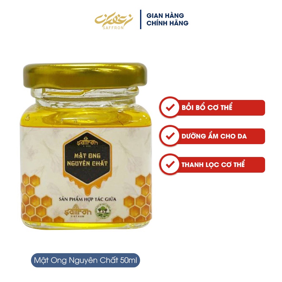 Quà tặng mật ong nguyên chất thương hiệu Saffron VIETNAM