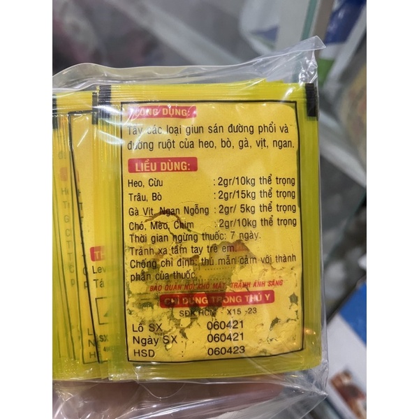 Bột Vermisol gói 2gam