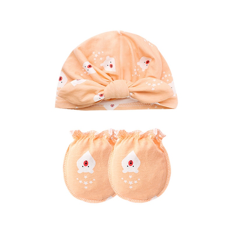 Wmmb Găng Tay Turban Màu Trơn Che Mặt Bảo Vệ Chống Xước Không Trầy Xước Dễ Thương Cho Bé