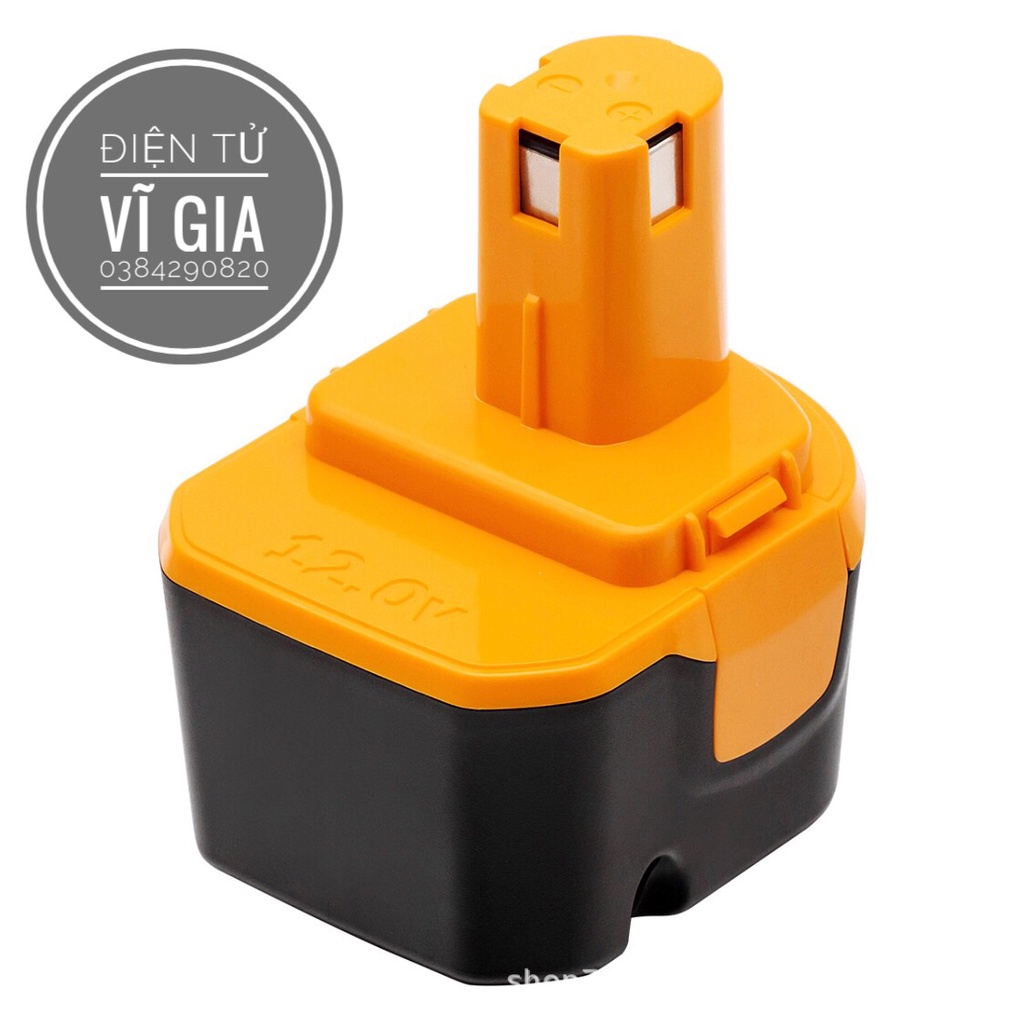 Vỏ pin Ryobi 12v Vỏ Ni-cd đựng được 6 cell Li-Ion