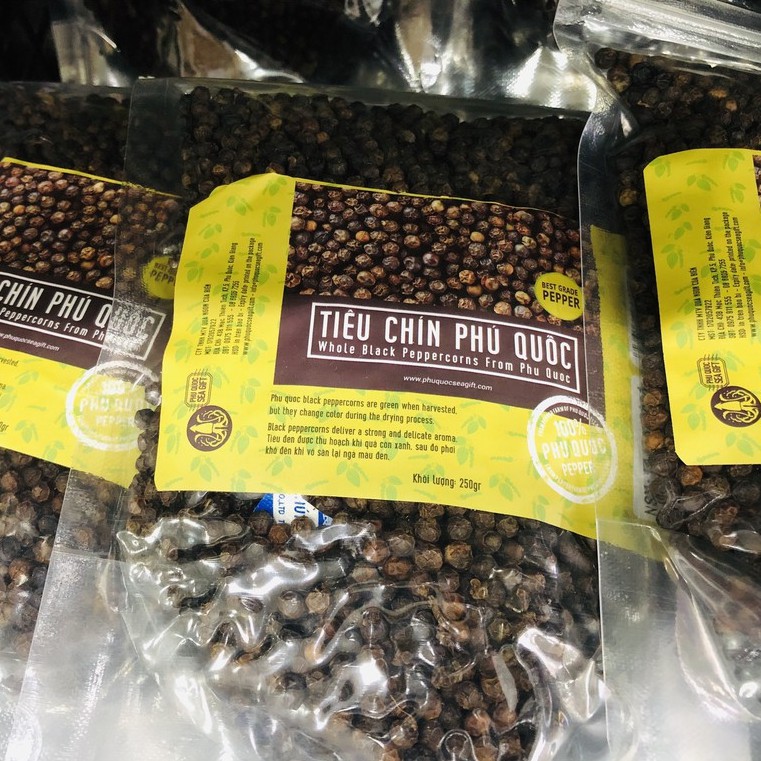 Tiêu đen hạt  - Black pepper - ĐẶC SẢN PHÚ QUỐC💥