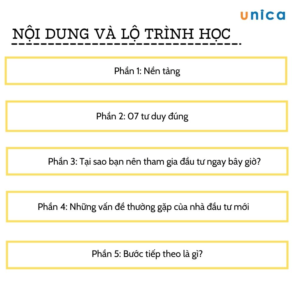 Khóa học nhập môn chứng khoán , GV Đặng Trọng Khang UNICA