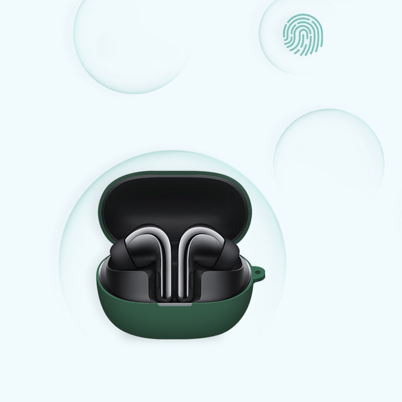 Vỏ Bảo Vệ Hộp Sạc Tai Nghe Airpods 4 Pro Chống Sốc / Trầy Xước / Bụi Bẩn Tiện Dụng Ốp