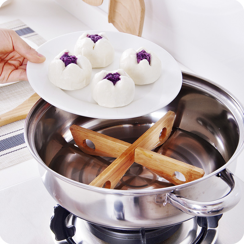 Giá Đỡ Xoong Nồi Bằng Gỗ Cách Nhiệt Chống Bỏng Có Thể Tháo Rời Tiện Dụng Cho Nhà Bếp
