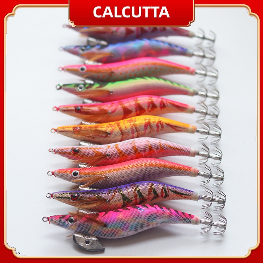 Set 10 mồi cá giả phát quang để câu mực