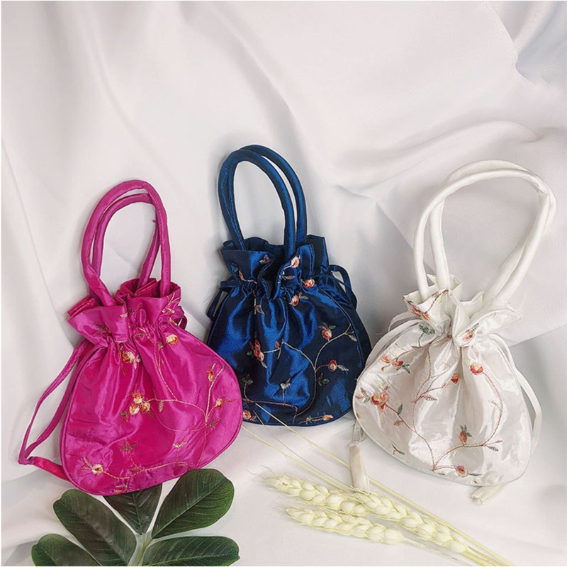 Túi Xách Tay Thêu Hoa Thời Trang Dành Cho Nữ