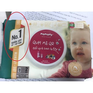 Khăn ướt Mamamy 100 tờ có nắp