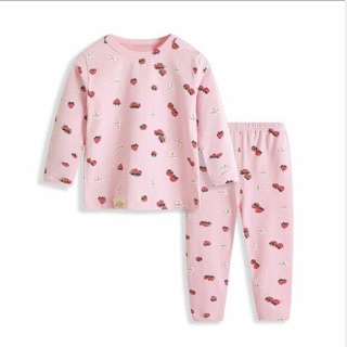 Bộ cotton dâu Tây xuất hàn
