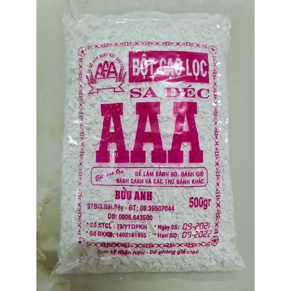 Bột gạo Sa Đéc AAA 500g