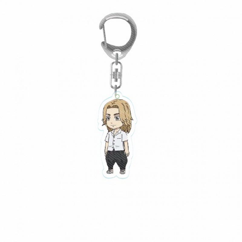 Tokyo Revengers Keychain Bag Acrylic Pandant Keyring Hanagaki Longgong Temple Jian Anime Q version Key Chain souvenir