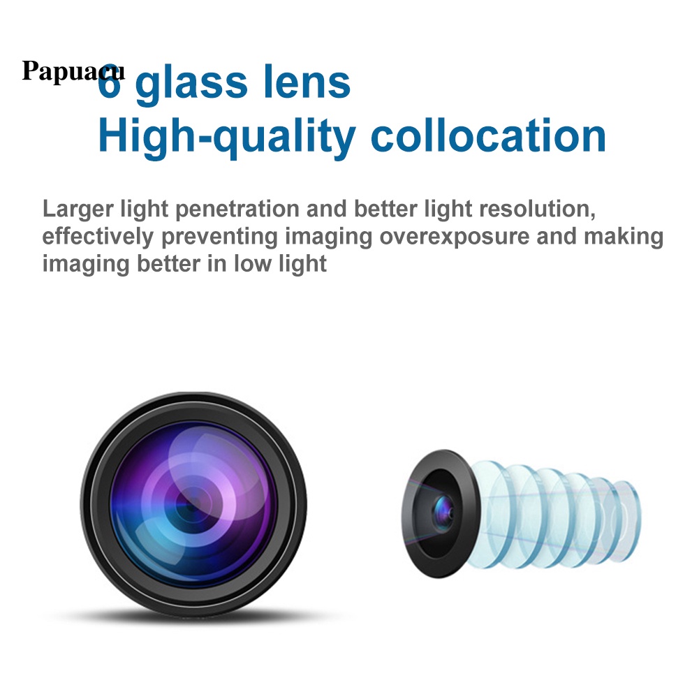 Webcam Papuacu C11 độ phân giải cao 1080P cổng USB hai chiều âm thanh video cho máy tính laptop | BigBuy360 - bigbuy360.vn