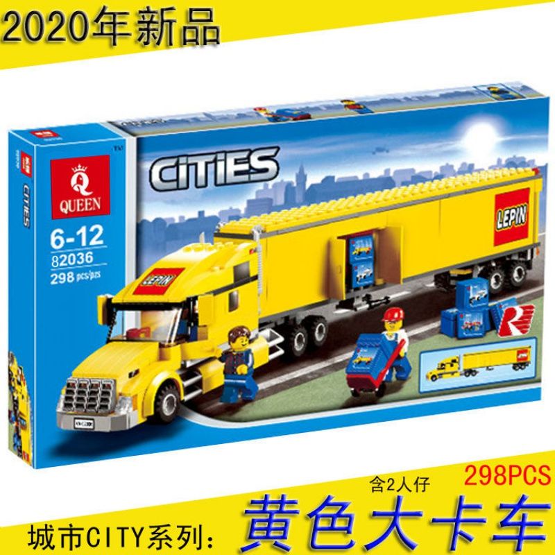 Bộ Đồ Chơi Lắp Ráp Lego Xe Buýt Màu Vàng 60154