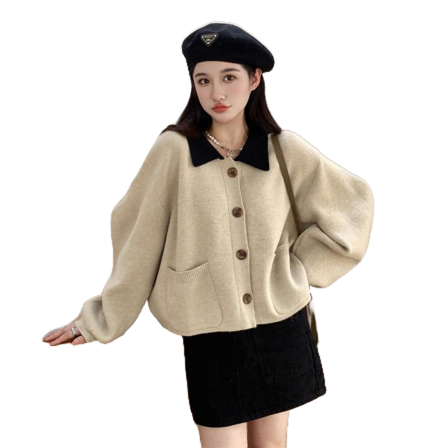 Áo Khoác Cardigan Dệt Kim Mềm Mại Thời Trang Cho Nữ