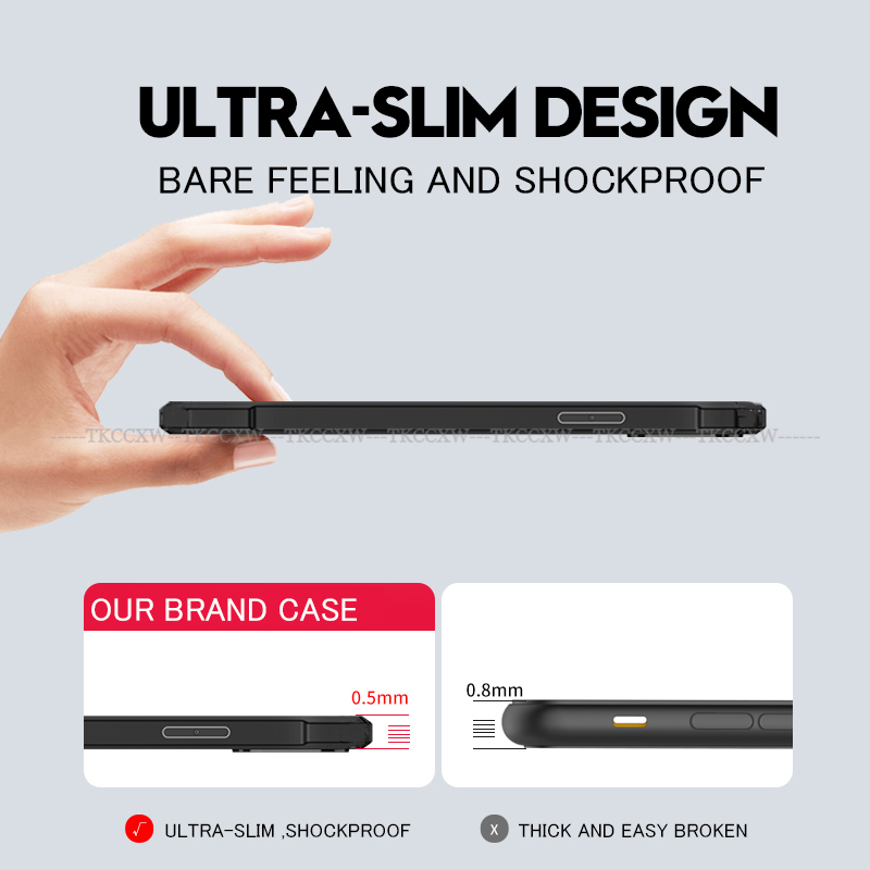 Ốp điện thoại trong suốt mềm chống va đập cho Samsung Galaxy Note 20 Ultra Note 10+ Note 9 Note 8 Note 10 Lite