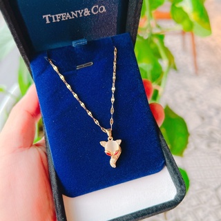 Dây chuyền titan hồ ly mạ vàng ko rỉ