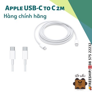 Dây cáp sạc iPad, Macbook USB-C to C Apple