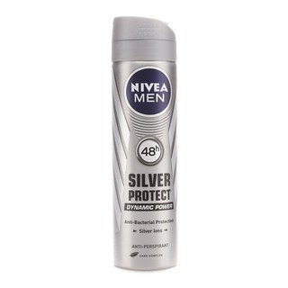 Xịt Khử Mùi Nivea Men Silver Protect 48h Đức