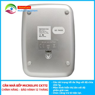 CÂN NHÀ BẾP MICROLIFE CK772