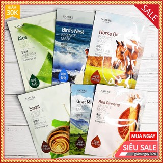 Mặt nạ thiên nhiên NATURE INSIDE ESSENCE MASK dưỡng ẩm da sáng mịn [ 6 vị ]