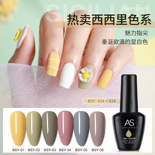 Sơn Gel As mã BSY chai đen chính hãng 15ml