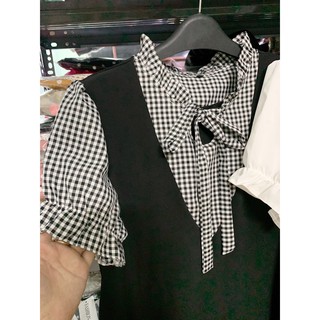 Váy bầu công sở hàng thiết kế chất lụa Hàn Châu cao cấp VB2