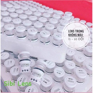 Lens trong suốt từ 1 đến 6 độ