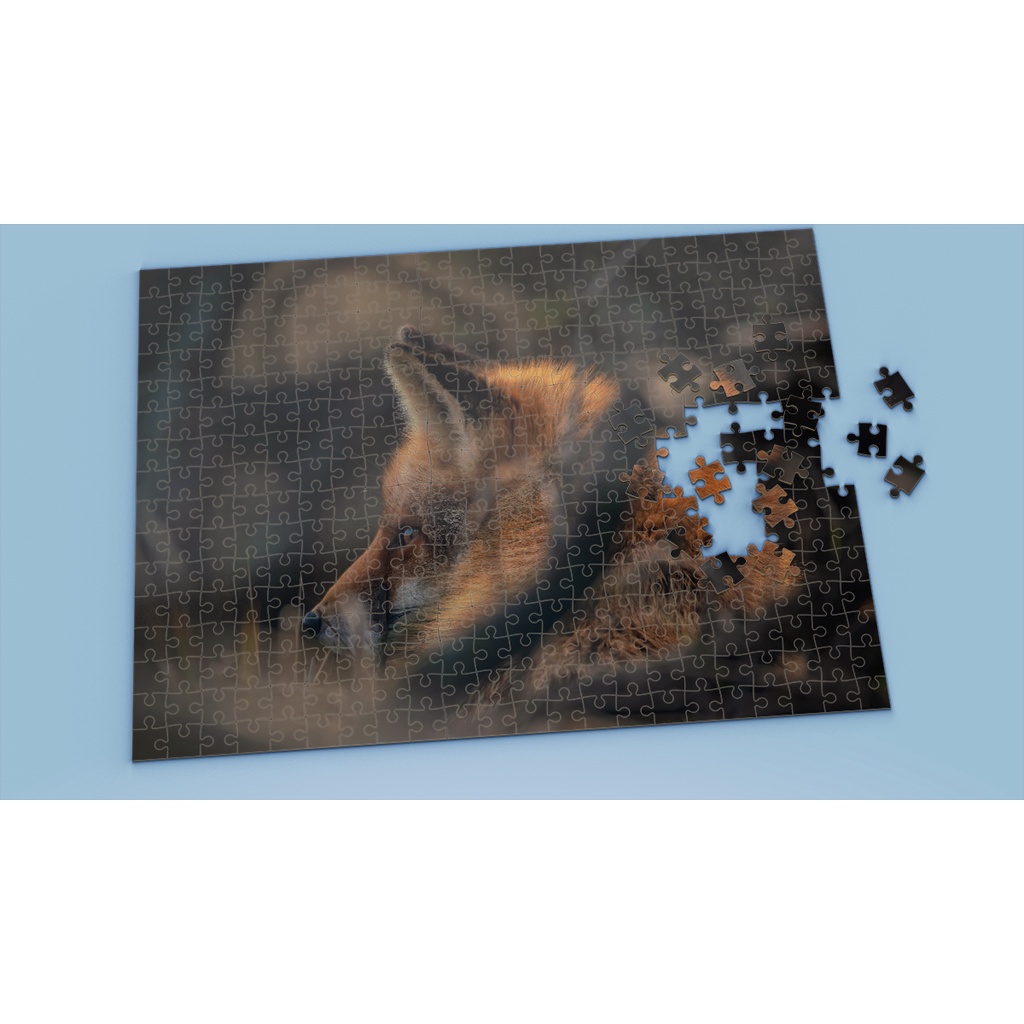 Tranh ghép hình FOX - Mẫu 5 - Nhận in theo yêu cầu